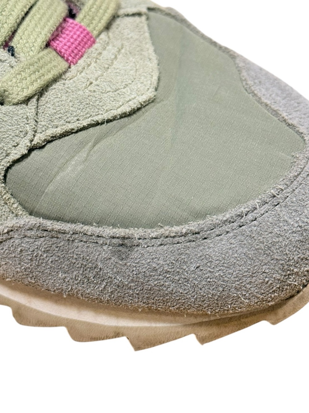 Merrell Alpine Hiking Sneakers in Olive Fuchsia Trail Shoes Size 8 - Picture 10 of 10